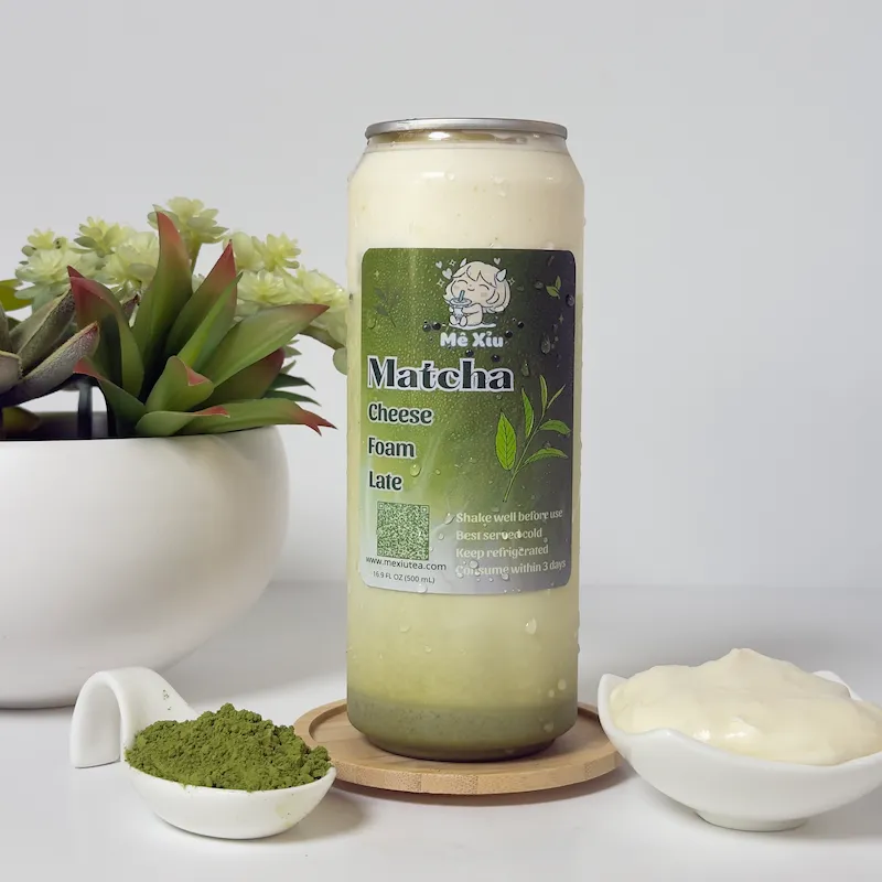 Matcha Cheese Foam Latte